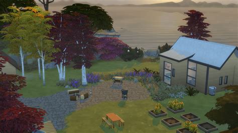 Spent A While Making This Backyard For My Beloved Outdoors Loving Sim