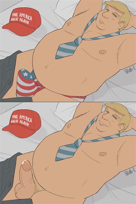 Rule 34 2016 America Bed Chubby Donald Trump Gay Human