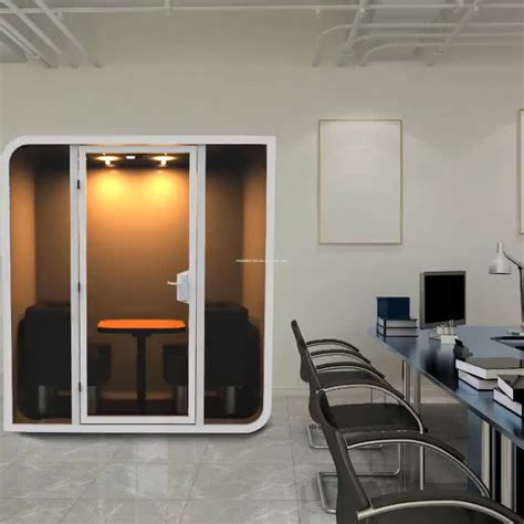 Customized Office Booths Soundproof Office Phone Booth Pod For Two