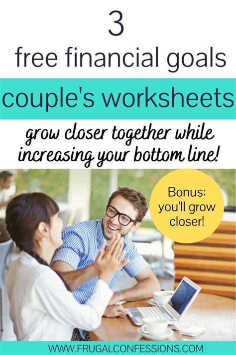 3 Financial Goals Worksheets For Couples All Free Laptrinhx News