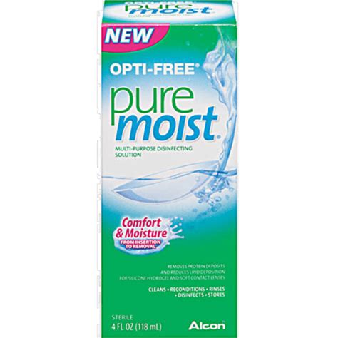 Opti Free Puremoist Multi Purpose Solution 4 Fl Oz King Soopers