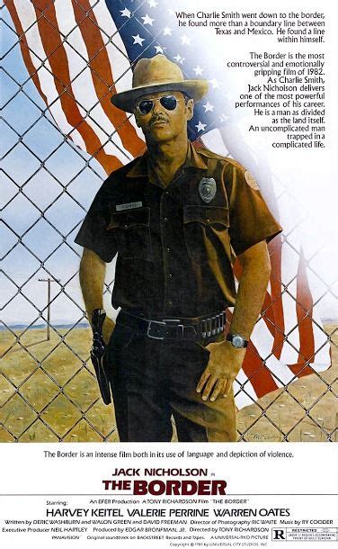 The Border 1982 Drama Tony Richardson Jack Nicholson Harvey Keitel