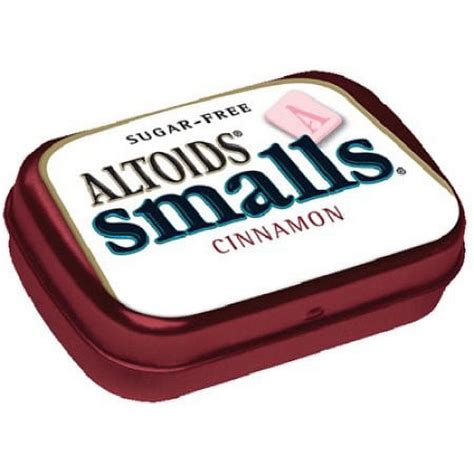 Altoids Smalls Cinnamon Sugarfree Mints 037 Ounce 9 Packs
