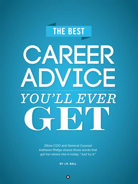 The Best Career Advice You'll Ever Get - Forefront Magazine