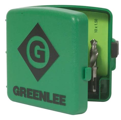 50121510 Greenlee Greenlee High Speed Steel M3 To M10 Drilltap Kit