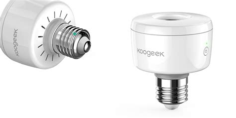 Bring Homekit Control To Any Light W Koogeeks Smart Bulb Socket For