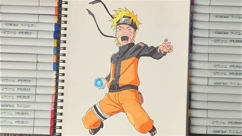 Drawing Naruto Uzumaki Rasengan Naruto Shippuden Youtube