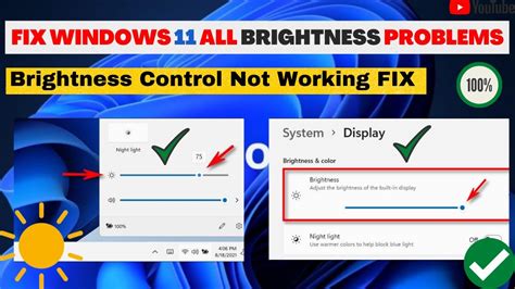 Fix Windows 11 Brightness Slider Not Increasing Or Decreasing The
