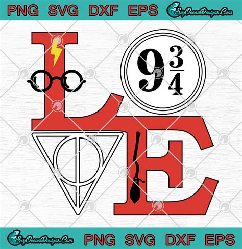 Harry Potter Love Svg - Free SVG Cut Files