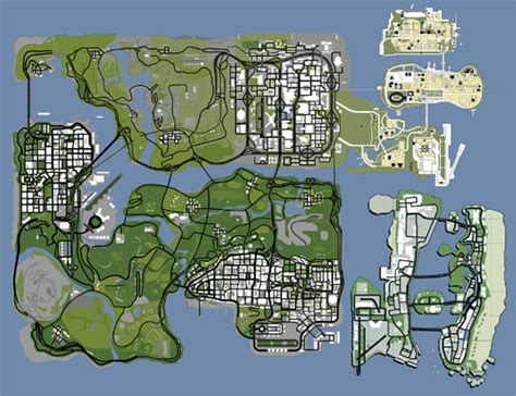 Map Mock Up Image Grand Theft Ultra Mod For Grand Theft Auto San