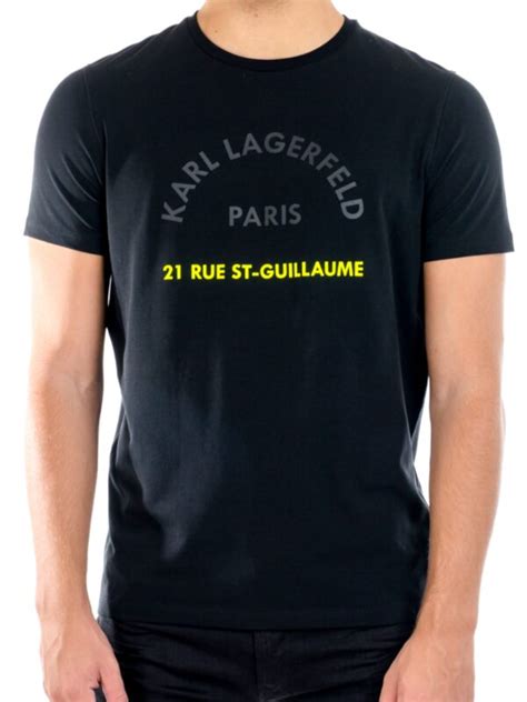 Karl Lagerfeld 21 Rue St Guillaume Logo Crewneck T Shirt Sotris Stores