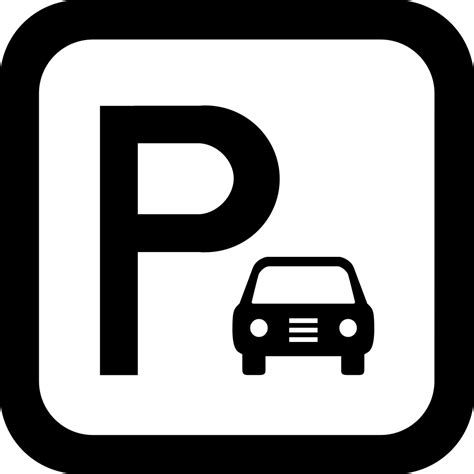 Parking Lot Svg Png Icon Free Download 218400