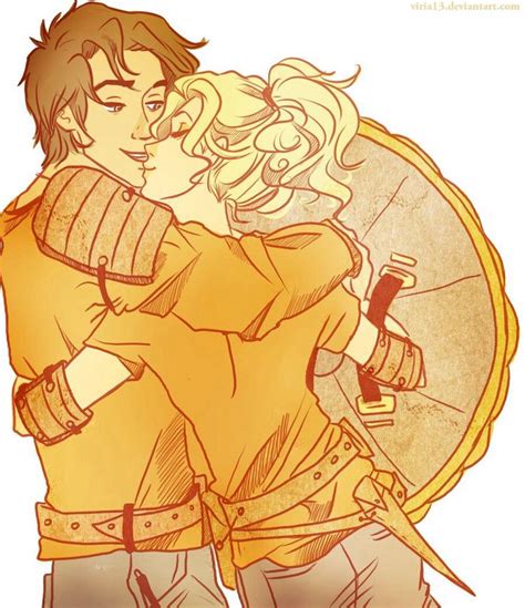 Percy And Annabeth Good Luke Kiss Percy Jackson Fandom Percy Jackson Y