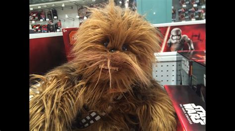 Star Wars Disney Chewbacca Song Talking Plush Toys Roars Rage For Kids