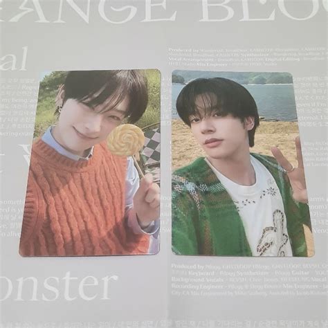 OFFICIAL Photocard PC ENHYPEN Orange Blood Weverse Engene Ver Album