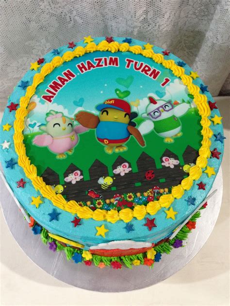 2 мин и 16 сек ninie cakes house: Didi & Friends Birthday Cake with ...