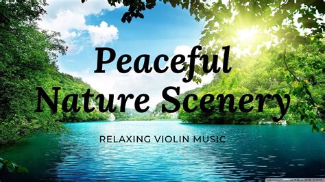Peaceful Nature Scenery Relaxing Music Violin Music Youtube