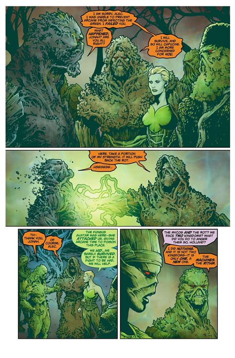 Weird Science Dc Comics Swamp Thing 40 Preview