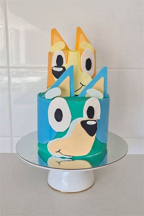 19 Bluey Cakes For You Beaut Birthdays Sweet Birthday Cake Mario