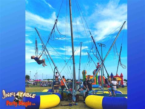 Bungee Trampoline Rental From Inflatable Party Magic