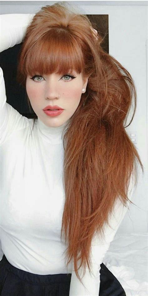 Ginger Hair With Bangs Hairsxl