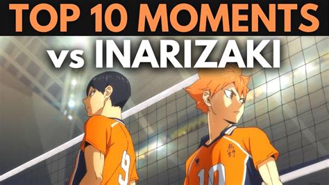 Top 10 Haikyuu Moments Season 4 Haikyuu Best Moments Vs Inarizaki