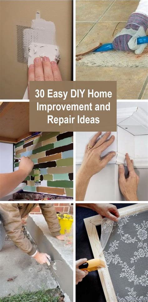 30 Easy Diy Home Improvement And Repair Ideas Easy Diy Home