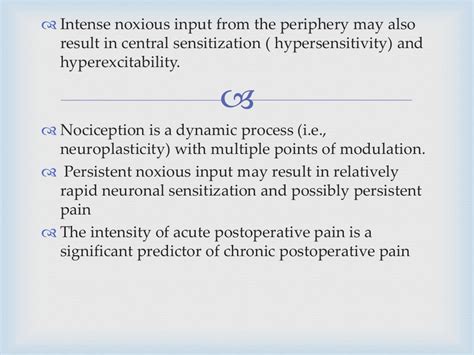 Acute Postoperative Pain