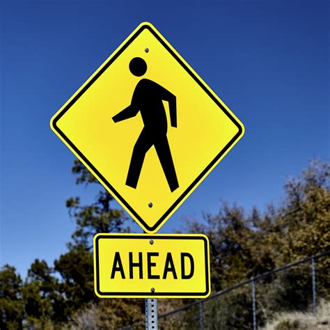 Pedestrian Crossing Sign Mutcd