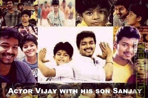 Unseen Pics Of Actor Vijay With His Son Sanjay Gethu Cinema