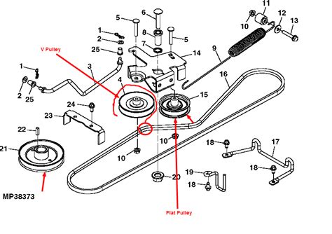 I Need The Diagram To Replace The Drive Belt On The X304 Deer Tractor