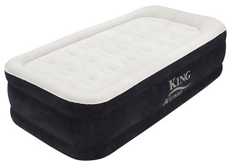 King Koil Twin Size Upgraded Luxury Raised Air Mattress Best Inflatable Airbed Ebay