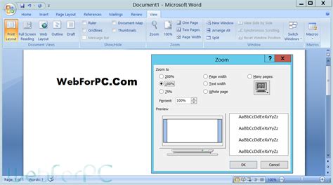 Microsoft Word Setup