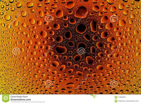 Close Up Of A Water Drops Stock Photo Image Of Plate
