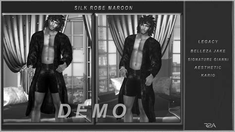 Second Life Marketplace R2a Silk Robe Demo