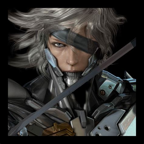 Raiden Face Revised Characters And Art Metal Gear Rising Revengeance