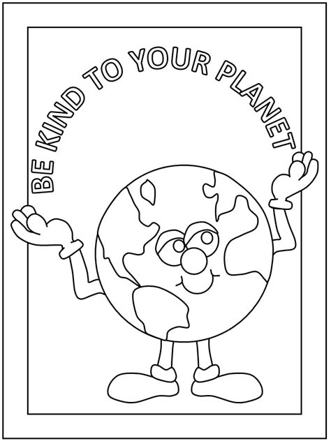 Coloring pages, posters and tracer pages. DLTK's Template Printing | Earth day coloring pages, Earth ...