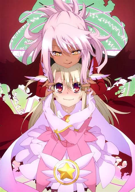 Prisma Illya And Kuro Official Art Anime Anime Images Fatekaleid Liner Prismaillya