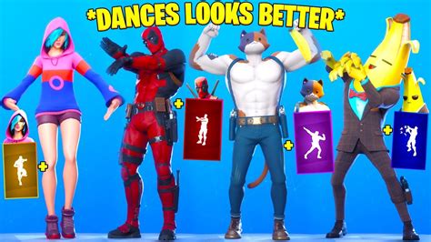 Top 50 Fortnite Dances And Emotes Looks Better With These Skins Season 2