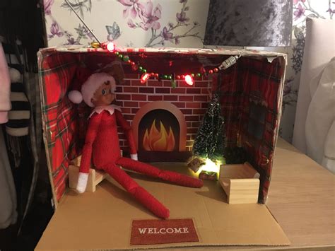 Diy Elf On The Shelf House Elf House Diy Elf Elf On The Shelf House