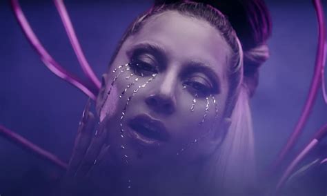 Lady Gagas Rhinestone Tears Best Lady Gaga And Ariana Grande Rain