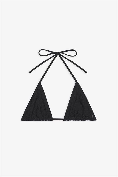 Amara Bikini Top Black By Anine Bing In 2022 Bikini Tops Black Bikini Tops Bikinis