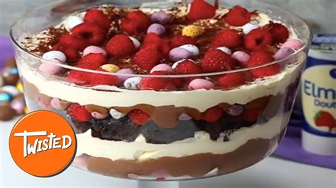 Line a glass trifle bowl with pieces of pound cake to fit. Barefoot Contessa Trifle Dessert - Traditional English ...