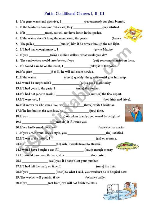 An English Worksheet With Words And Pictures On It Including The Words