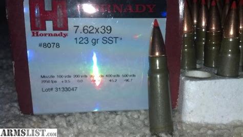Armslist For Sale 762x39 Red Tracer And Hunting Ammo