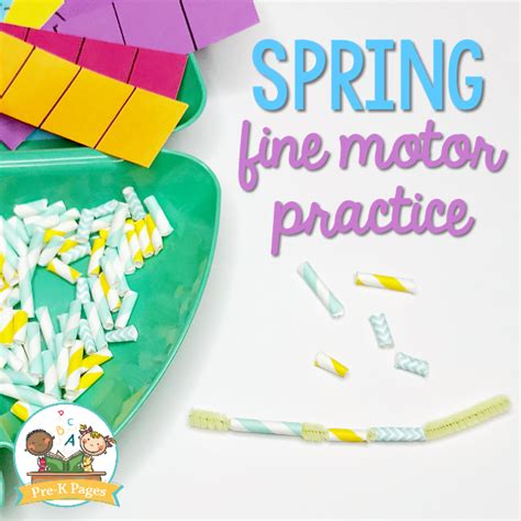 See more ideas about fine motor activities, motor activities, activities. Spring Fine Motor Activities for Preschool - Pre-K Pages