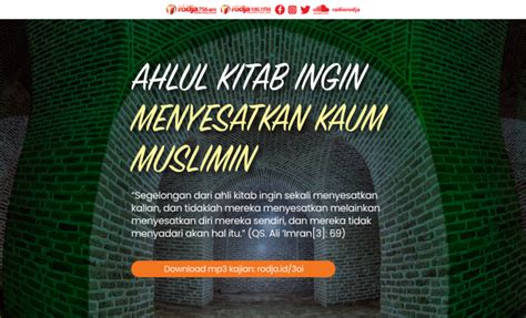 Tafsir Ali Imran Ayat 69 Ahlul Kitab Ingin Menyesatkan Kaum Muslimin