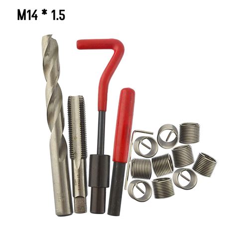 Car Pro Coil Drill Tool Metric Thread Repair Insert Kit M M M For Helicoil Car Repair Tools