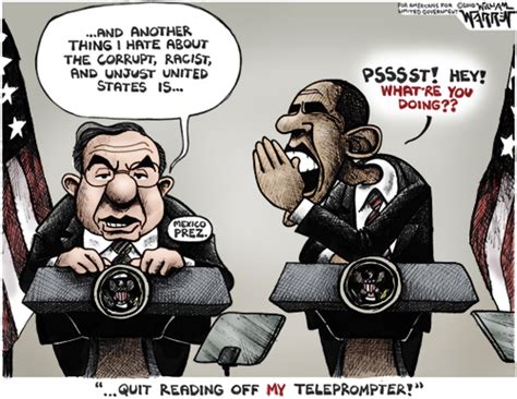 But this story makes little sense and you shouldn't believe it. ARRA News Service: Quit Reading Off My Teleprompter