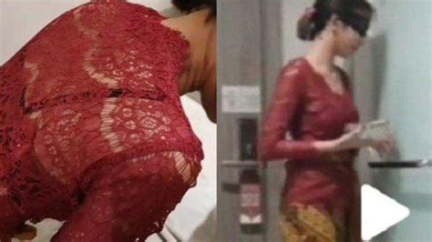 Kelakuan Wanita Kebaya Merah Saat Ikut Pelatihan Model Terungkap